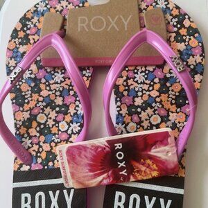 Girls Roxy Flip Flops